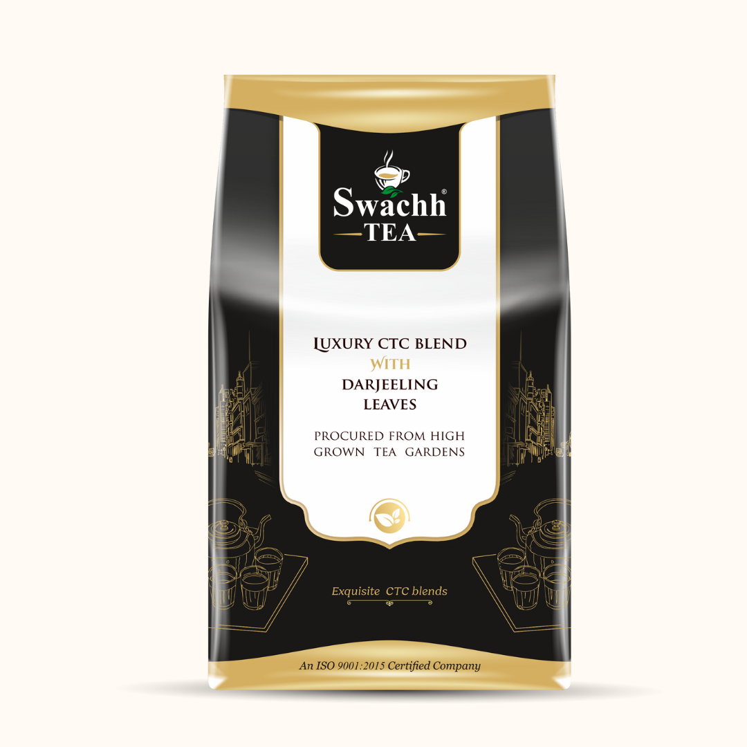 Luxury CTC Blend(Chai) with Darjeeling Leaves