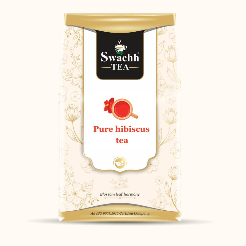 Pure Hibiscus Flowers by Swachh Tea, Dried hibiscus petals