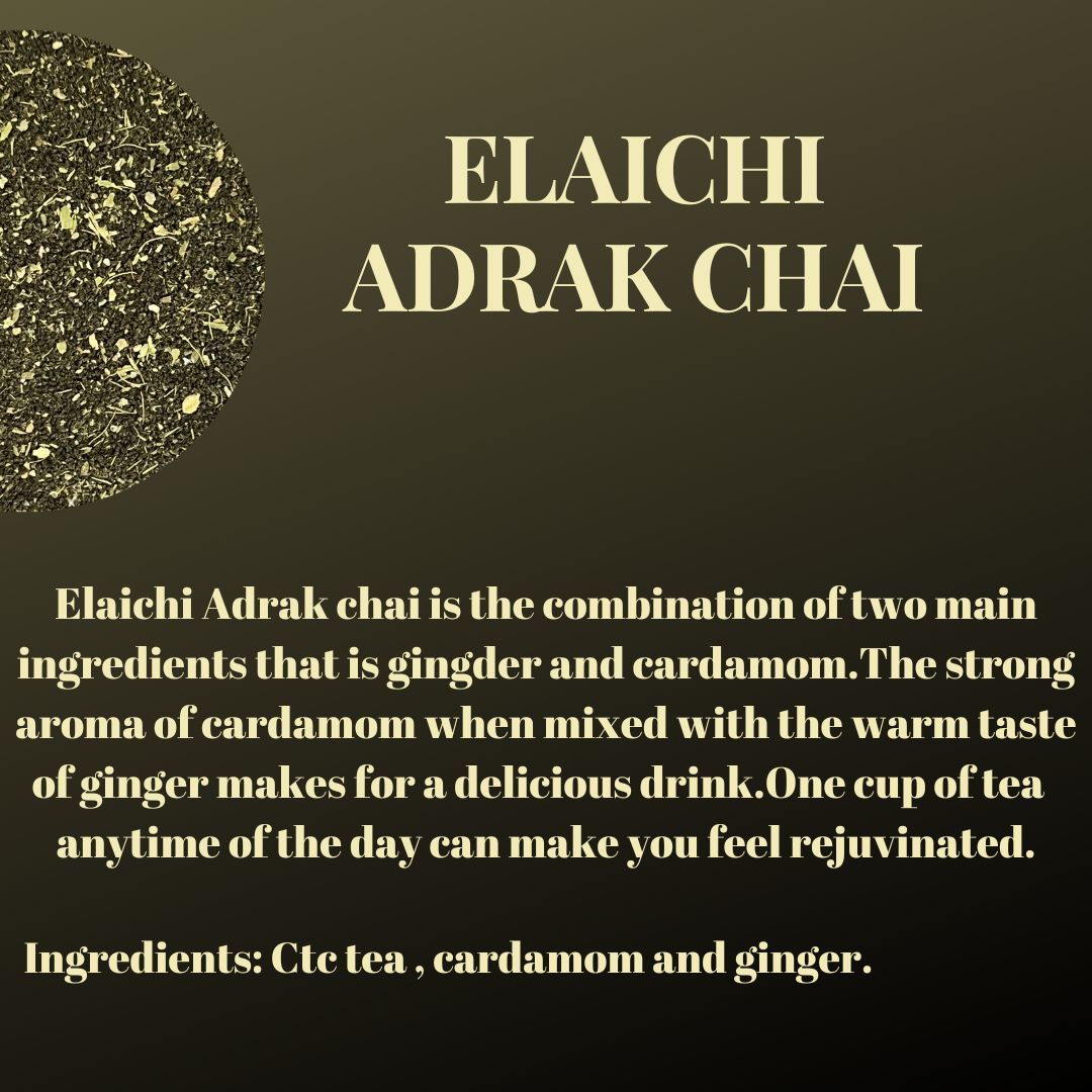 Elaichi Adrak Chai