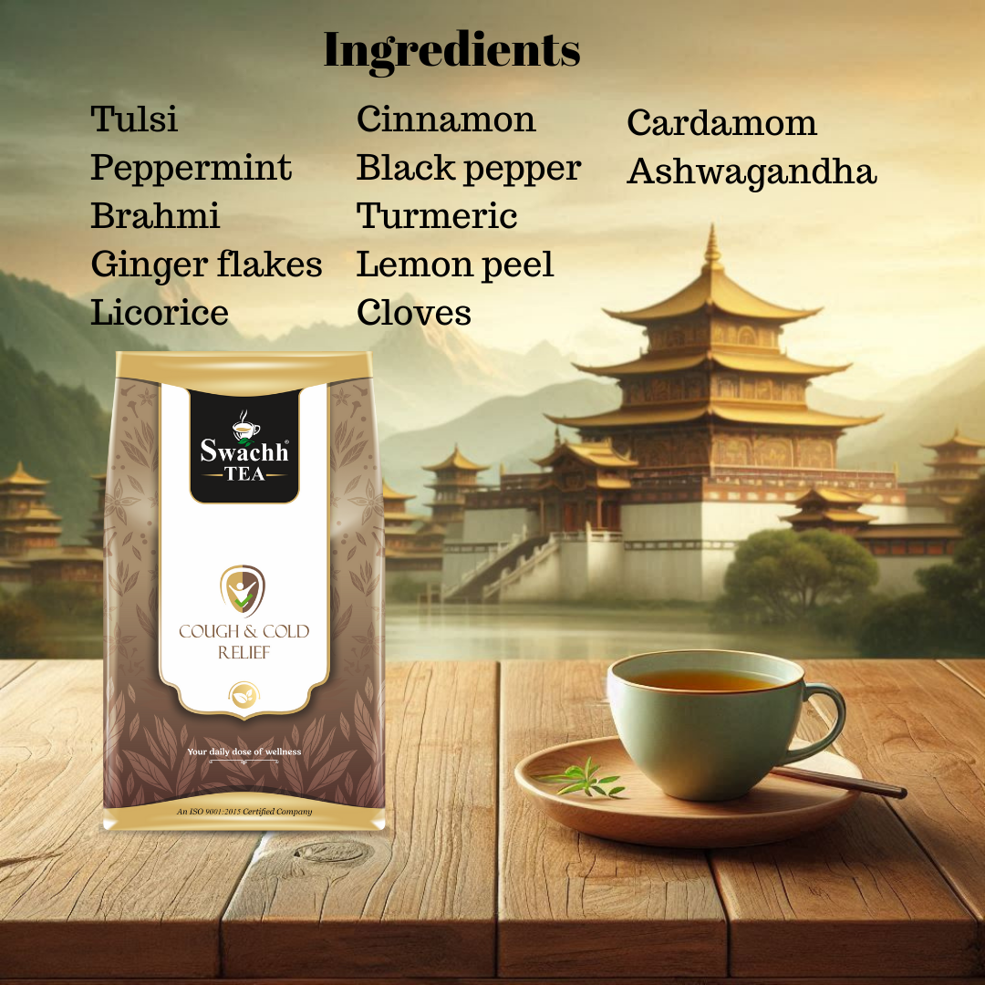 Cough and Cold Relief Herbal Tea (Throat Care)