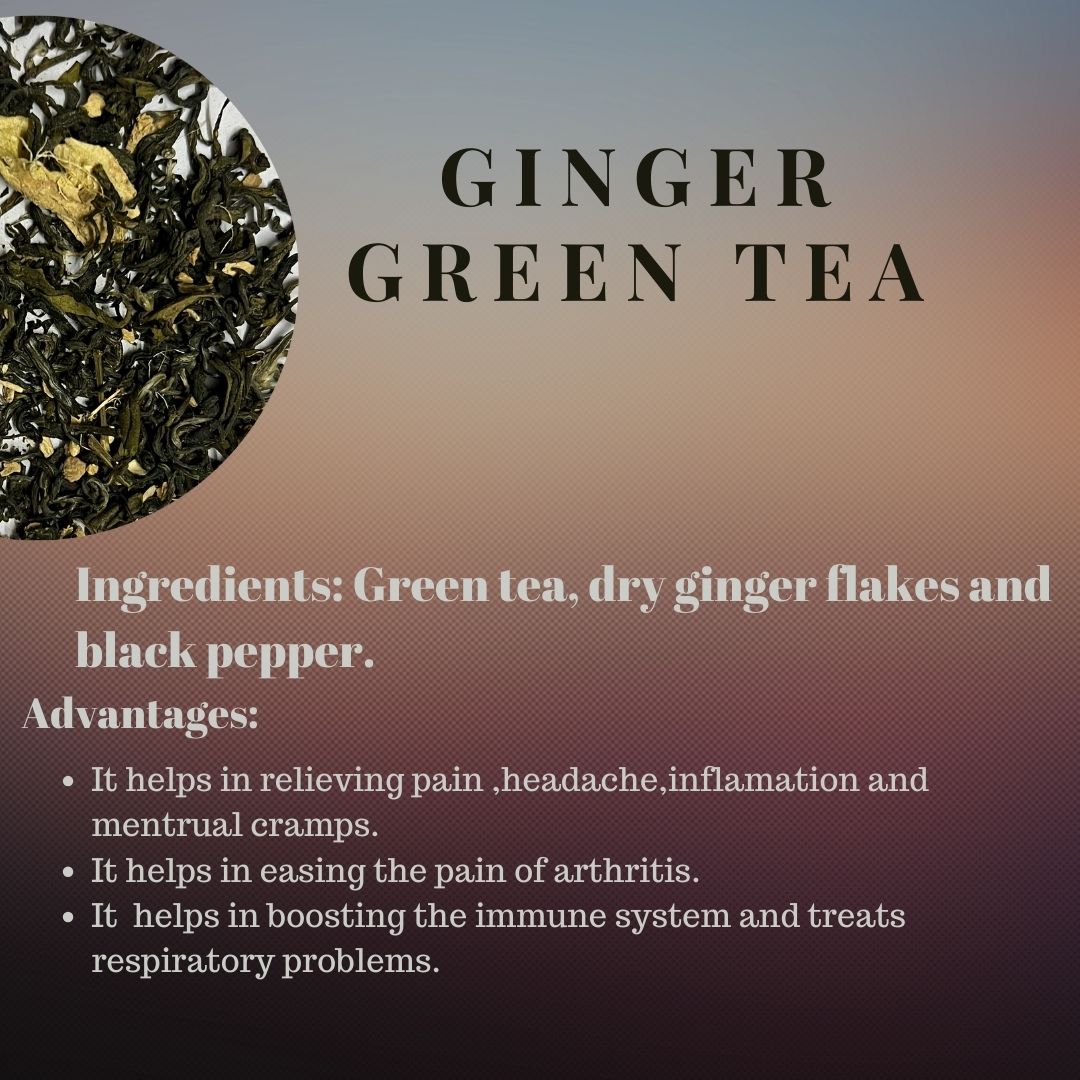 Ginger Green Tea