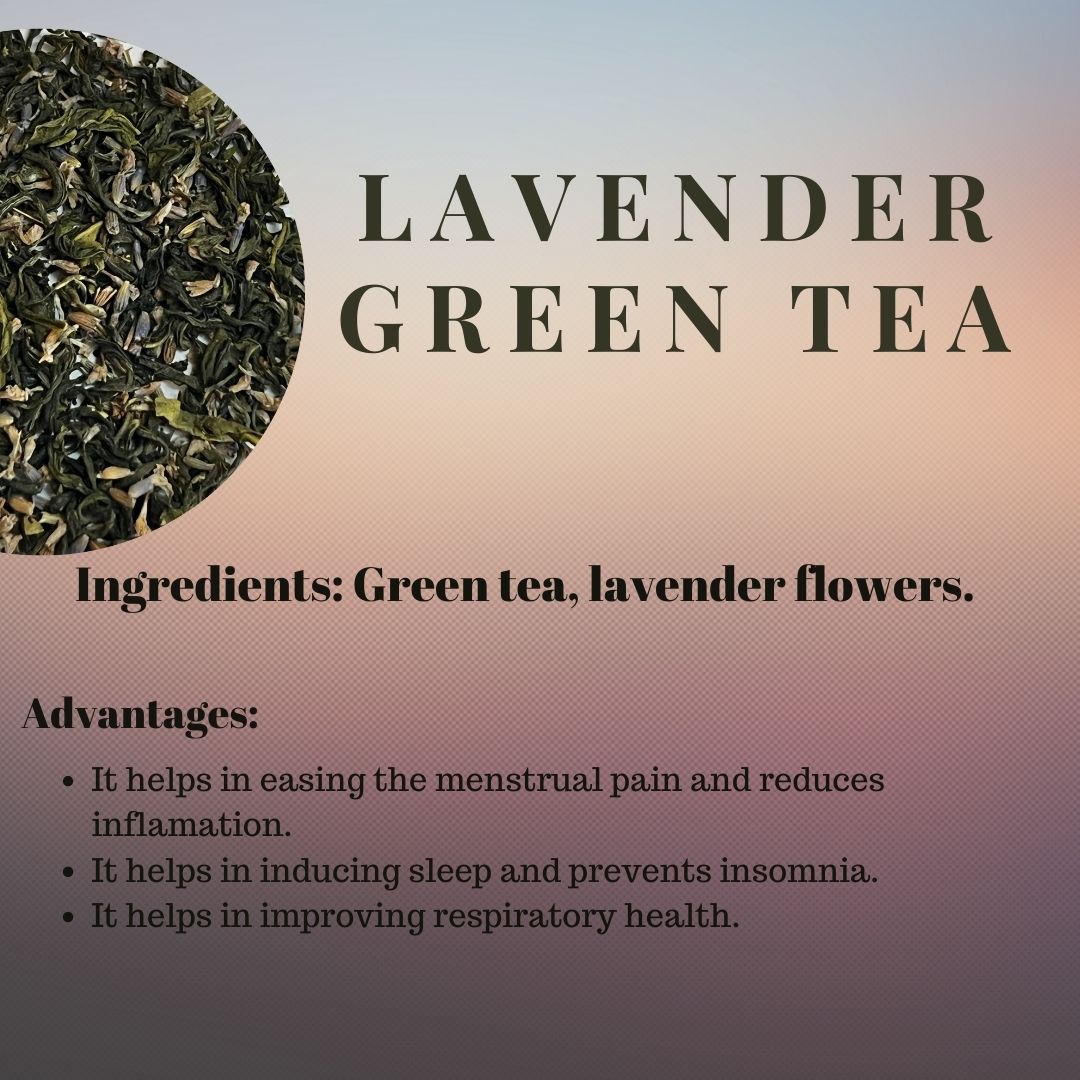 Lavender Green Tea