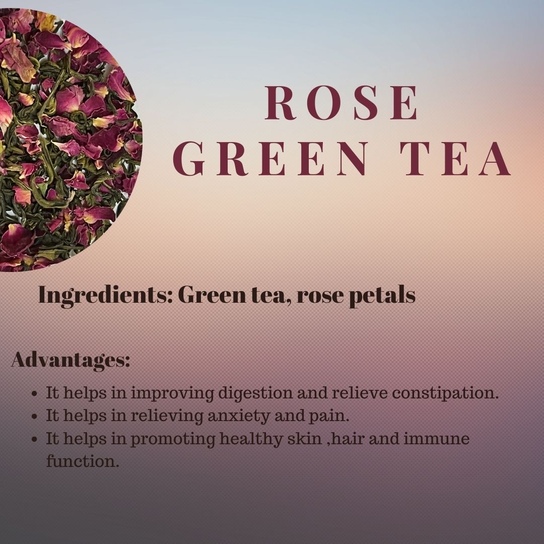 Rose Green Tea