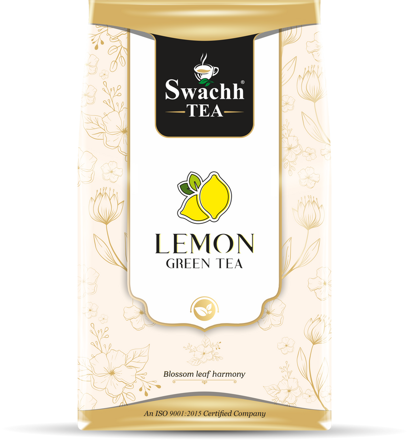 Lemon Green Tea by Swachh Tea, Green tea, lemon peel
