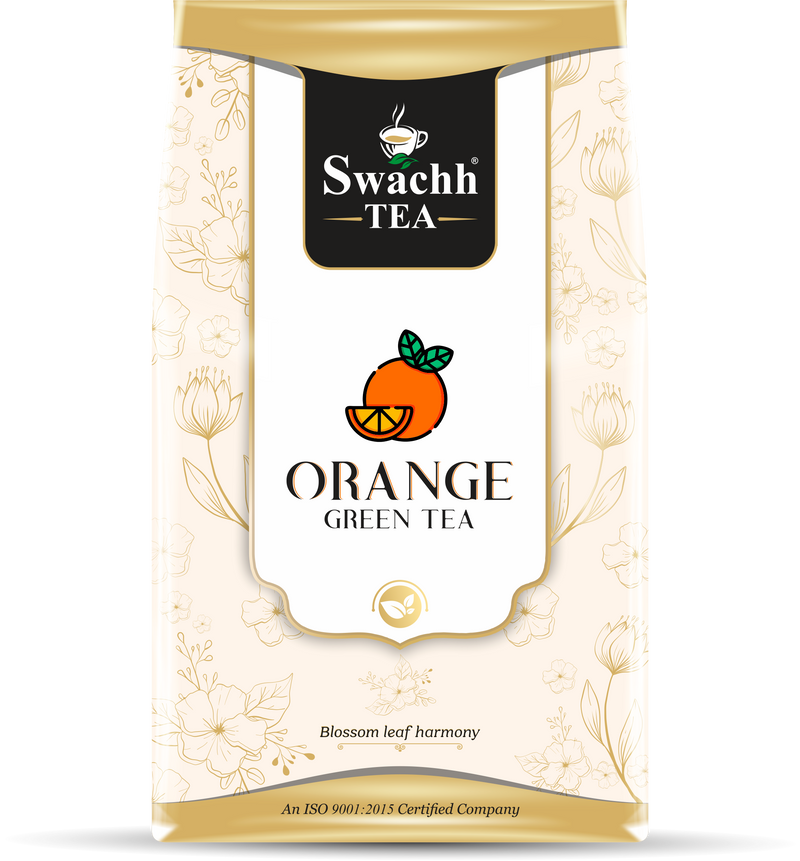 Orange Green Tea by Swachh Tea, Green tea, orange peel