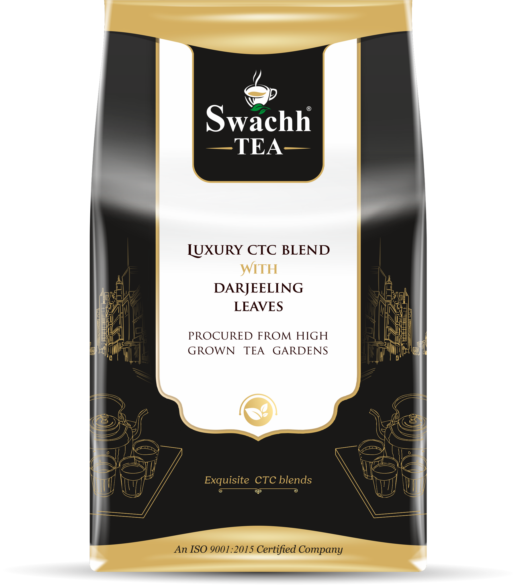 Luxury CTC Blend(Chai) with Darjeeling Leaves