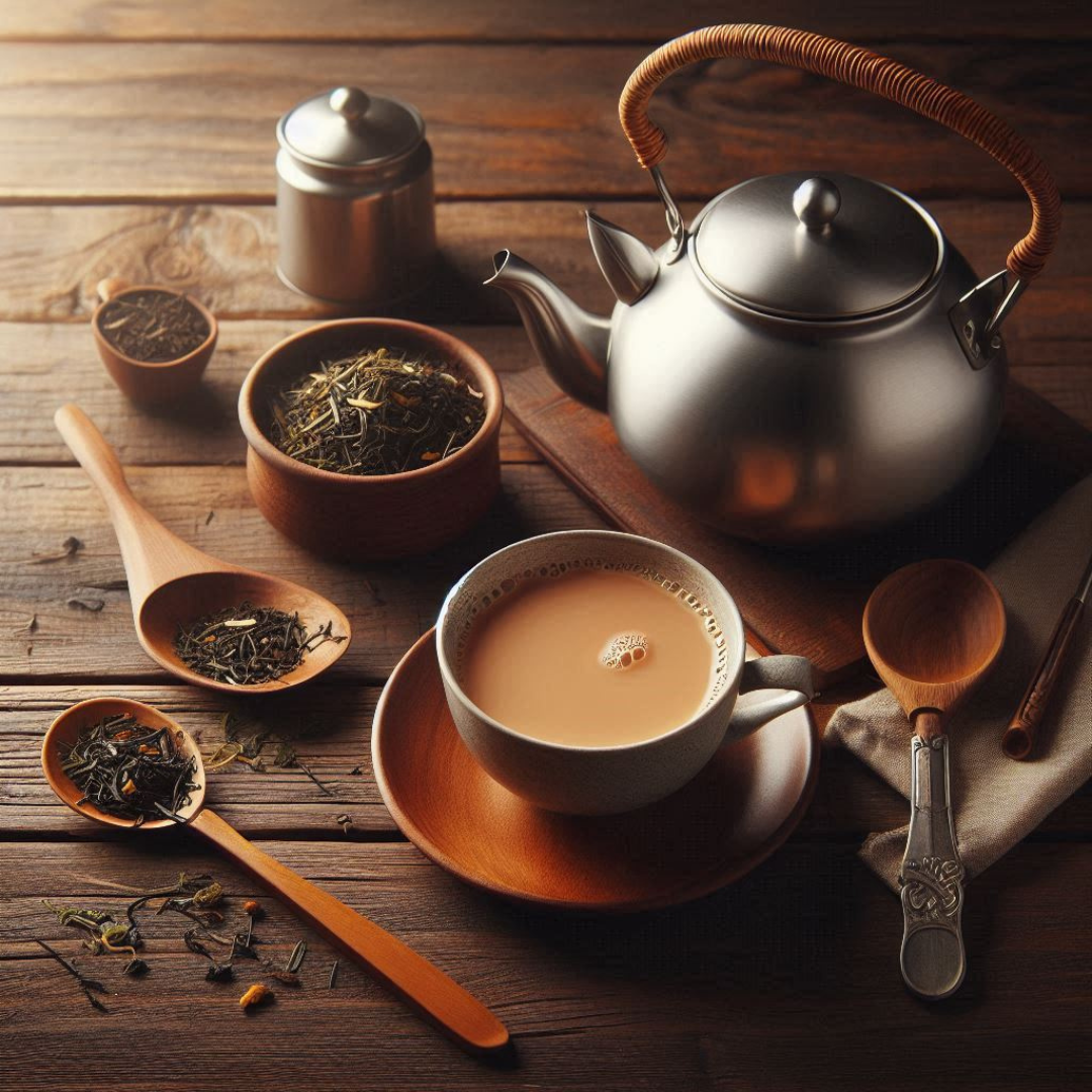 Luxury CTC Blend(Chai) with Darjeeling Leaves