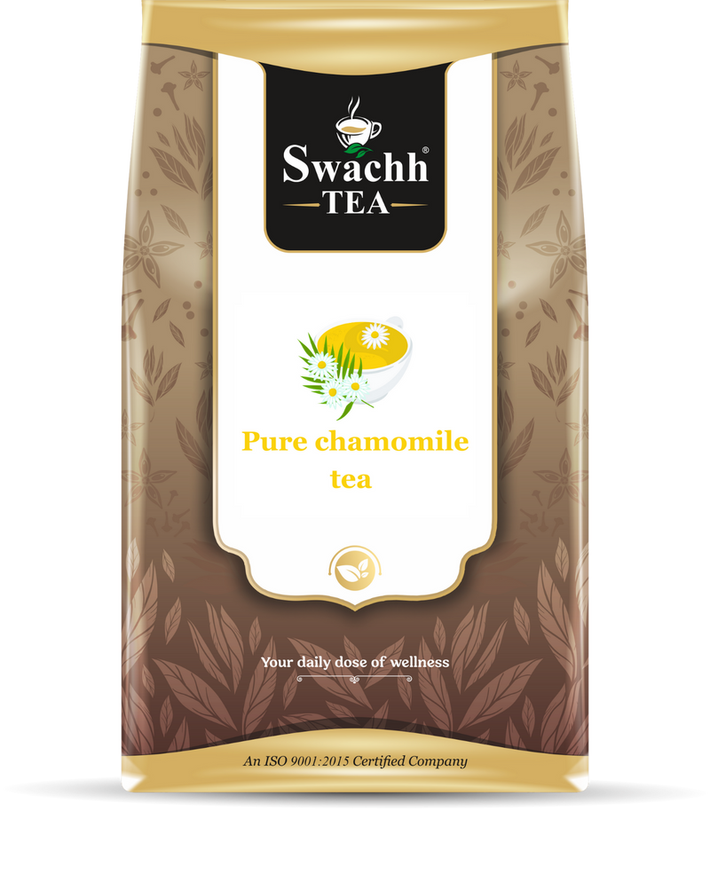 Dried Chamomile Flowers by Swachh Tea, Whole chamomile flowers