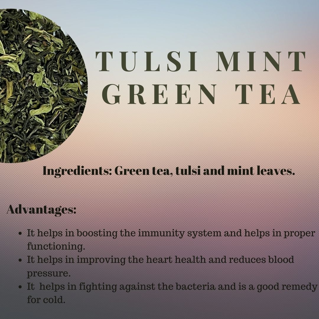 Mint Tulsi Green Tea