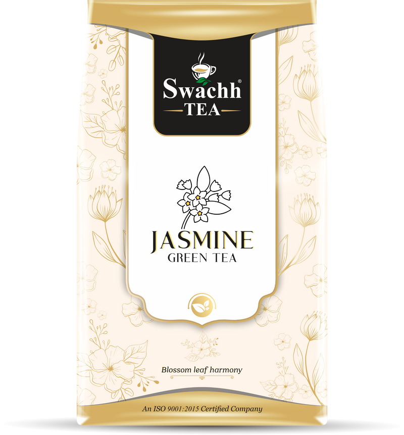 Jasmine Green Tea by Swachh Tea, Green tea, jasmine flowers